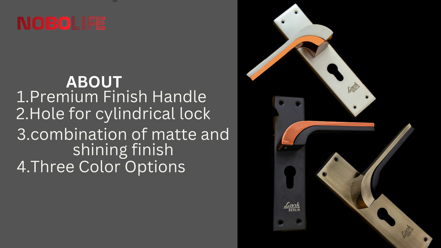 LIVIK 3 COLOUR BERLIN MORTISE LOCKS