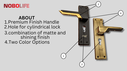 LIVIK 2 COLOUR CUBA MORTISE LOCKS
