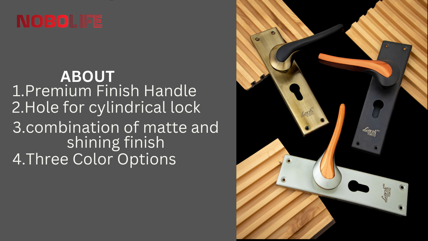 LIVIK 3 COLOUR TOKYO MORTISE LOCKS
