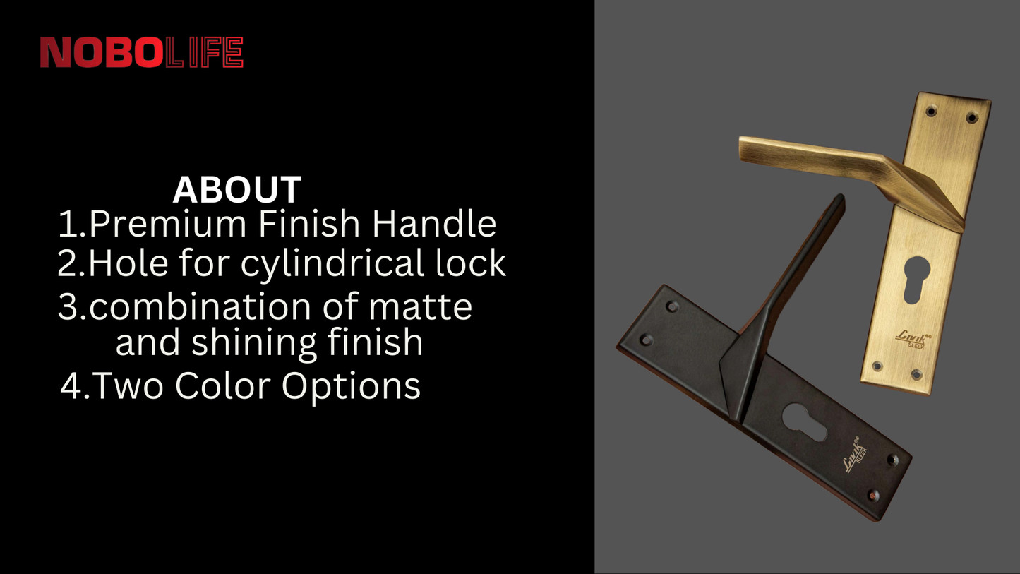 LIVIK 2 COLOUR SLEEK MORTISE LOCKS