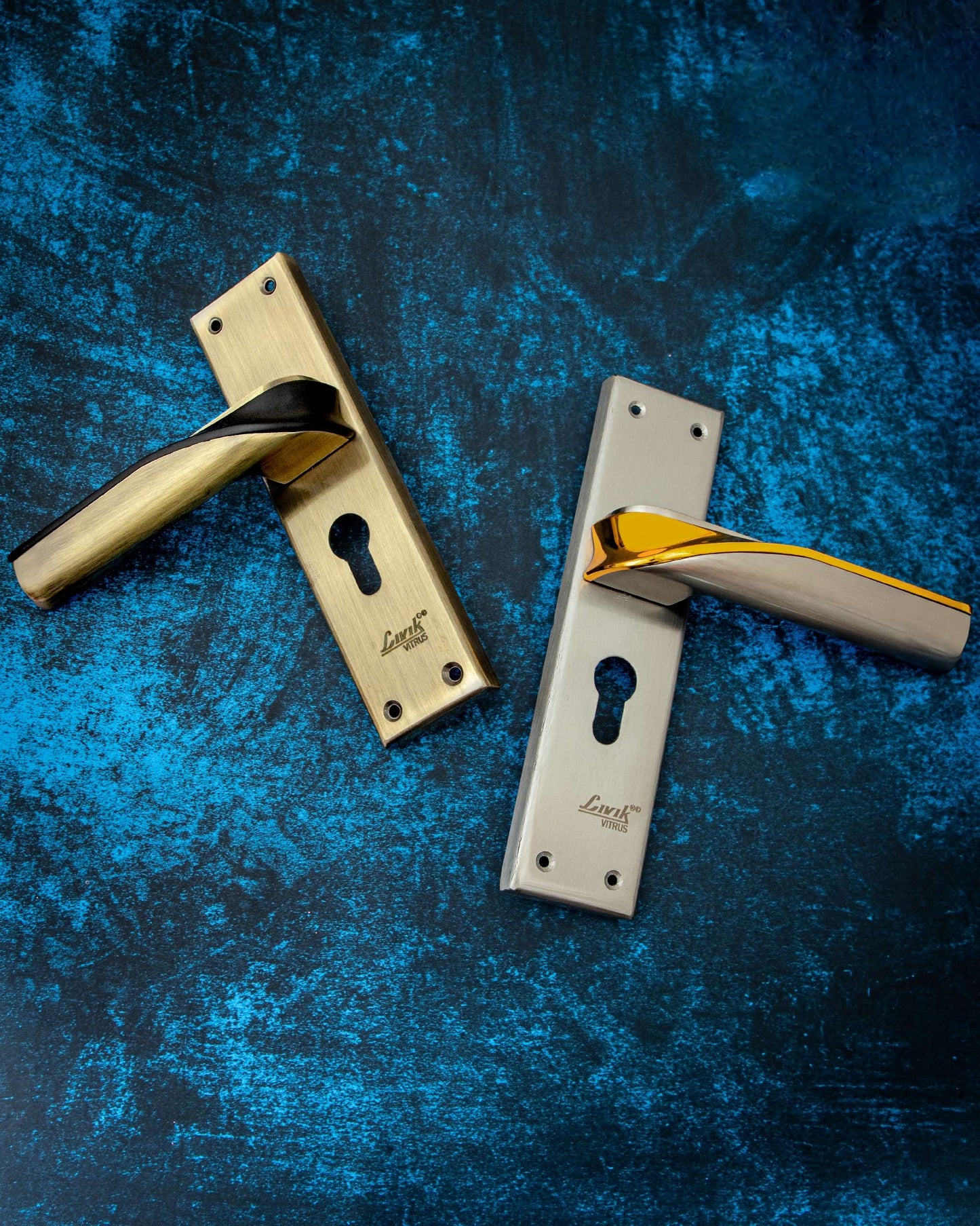LIVIK 2 COLOUR VITRUS  MORTISE LOCKS