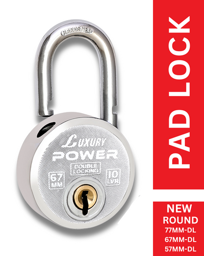 LUXURY POWER | Heavy-Duty | 10 Steel-levers | Padlock (Packs of...
