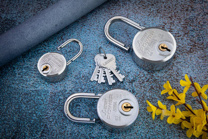 LUXURY POWER | Heavy-Duty | 10 Steel-levers | Padlock (Packs of...