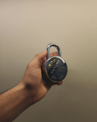 LUXURY 3 STAR | Auto-lock | 9 Steel Levers | Padlock (Packs)...